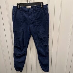 Nili Lotan cropped military pant - blue - never worn